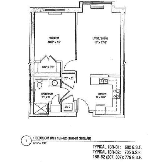 the floor plan of the condo